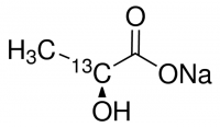 Sodium L-lactate-2-13C solution 