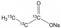 Sodium propionate-13C3 
