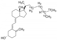 Vitamin D3-23,24,25,26,27-13C5 solution 