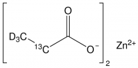 Zinc propionate-2-13C,3,3,3-d3 