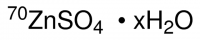 Zinc-70Zn sulfate hydrate 