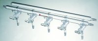 Synthware� all-glass vacuum/inert gas manifold with solid high vacuum stopcocks SYNM280005-1EA