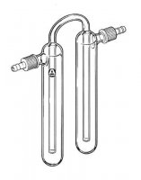 Aldrich� reverse-flow bubbler with SafetyBarb� hose connectors 