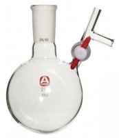 Aldrich� round-bottom storage flask with stopcock-equipped septum-inlet Z517585-1EA