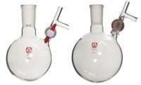 Aldrich� round-bottom storage flask with stopcock-equipped septum-inlet Z103365-1EA