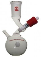 Aldrich� solvent storage/dispensing flask, septum-inlet, with PTFE inlet valve Z684457-1EA