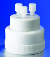 Pyrex� three-hole mobile phase delivery screw cap CLS13953H-1EA