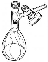 Reaction and storage flask, Kjeldahl, with glass stopcock on side-arm Z173266-1EA