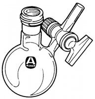 Solvent storage flask with glass stopcock on side-arm Z173096-1EA