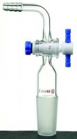Synthware� 90 degree vacuum adapter with PTFE stopcock SYNA381420-1EA