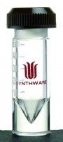 Synthware� conical bottom reaction vial with holed compression cap SYNV131003-1EA