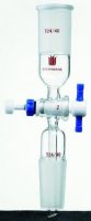 Synthware� metering flow control straight adapter with PTFE stopcock SYNA732440-1EA
