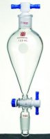 Synthware� Squibb-style separatory funnel with standard taper joints, PTFE stopcock and PTFE stopper SYNF451125-1EA
