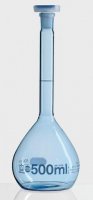 BRAND� BLAUBRAND� volumetric flask PUR-coated BR36550-2EA