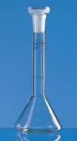 BRAND® BLAUBRAND® volumetric flask trapezoidal BR36403-2EA