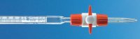 BRAND� compact BLAUBRAND� burette, with PTFE stopcock and Schellbach stripe BR13916-1EA