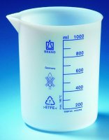 BRAND� ETFE beaker with spout, low form BR90262-1EA