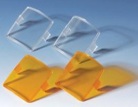 BRAND� replacement amber inspection windows for Titrette� BR6783-2SETS