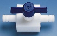 BRAND� stopcock one-way with nozzles BR88615-1EA