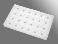 Corning� Axygen� AxyMats� 24 Well Sealing Mat for Deep Well Plates AXYAM24SQ