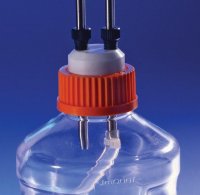 Corning� Cap Fitting with 2 Stainless Steel Tubing Ports CLS401654-1EA