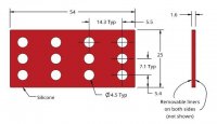Grace Bio-Labs Press-To-Seal silicone isolator, No PSA GBL664206-25EA