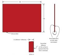 Grace Bio-Labs silicone isolator sheet material GBL665384-5EA