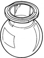 Ace Rotary-evaporator/freeze-drying flask 
