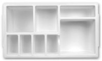 Droplet� phlebotomy tray inserts for 16 mm test tube rack HS2201B