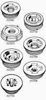 Plastic drum plugs and caps Z527742-1PAK