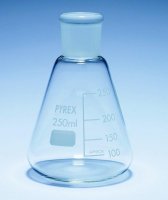 Pyrex� Erlenmeyer flask, graduated, ground socket SLW1132/02-20EA