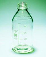 Pyrex� Media-Lab Bottles, plastic coated, with-out cap and pouring ring, with printed trace code SLW1518/06-10EA