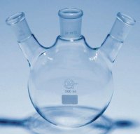 Quickfit� three-neck round-bottom flasks with angled necks Z309257-1EA