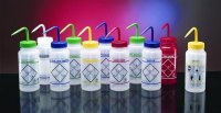Scienceware� safety labeled wash bottles 
