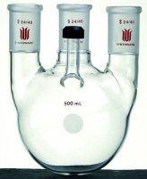 Synthware� four-neck round bottom flask with threaded side arm SYNF714500-1EA