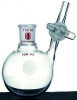 Synthware� single neck reaction flask with glass stopcock SYNF534500-1EA