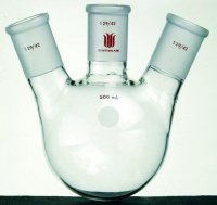 Synthware� three neck round bottom flask with angled side necks SYNF439250-1EA