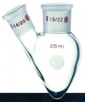 Synthware� two neck pear shaped flask SYNF341105-1EA