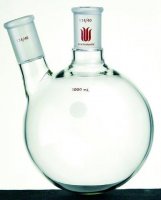 Synthware� two neck round bottom flask with angled side neck SYNF411125-1EA