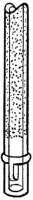 Ace precision-ground, solid-glass shaft 