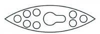 ACE stirrer blade, 316SS, oblong-shaped with holes Z568570-1EA