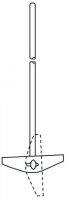 Quickfit� stirrer shaft blades 