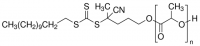 Poly(D,L-lactide), 4-cyano-4-[(dodecylsulfanylthiocarbonyl)sulfanyl]pentonate terminated 792020-1G