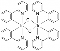 Dichlorotetrakis(2-(2-pyridinyl)phenyl)diiridium(III) 