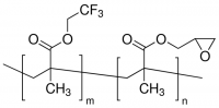 Poly(2,2,2-trifluoroethyl methacrylate-co-glycidyl methacrylate) 