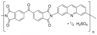 Poly(3,3,4,4-benzophenonetetracarboxylic dianhydride-alt-3,6-diaminoacridine hemisulfate) 