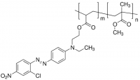 Poly[(methyl methacrylate)-co-(Disperse Red 13 acrylate)] 