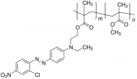 Poly[(methyl methacrylate)-co-(Disperse Red 13 methacrylate)] 