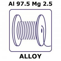 Aluminum-magnesium alloy, Al97.5Mg2.5 GF06602824-1EA