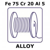 Chromaloy O - Resistance Alloy, Fe75Cr20Al5 GF31939814-1EA